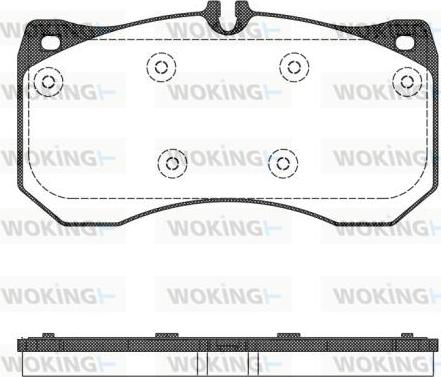 Woking P15973.00 - Komplet Pločica, disk-kočnica www.molydon.hr