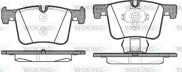 Woking P15573.00 - Komplet Pločica, disk-kočnica www.molydon.hr