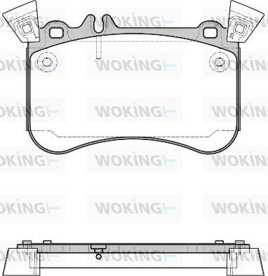 Woking P15653.10 - Komplet Pločica, disk-kočnica www.molydon.hr