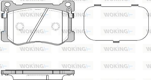 Woking P15753.12 - Komplet Pločica, disk-kočnica www.molydon.hr