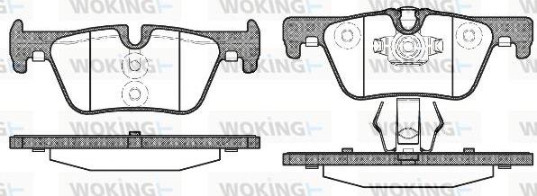 Woking P15763.00 - Komplet Pločica, disk-kočnica www.molydon.hr