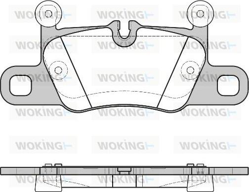 Woking P16143.00 - Komplet Pločica, disk-kočnica www.molydon.hr