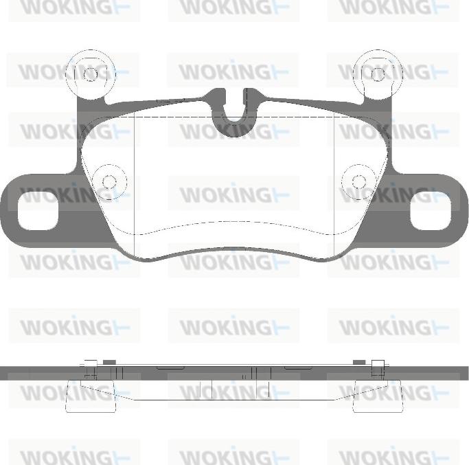 Woking P16143.30 - Komplet Pločica, disk-kočnica www.molydon.hr