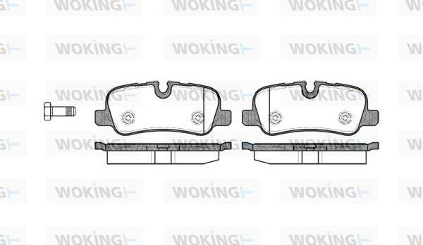 Woking P10593.00 - Komplet Pločica, disk-kočnica www.molydon.hr