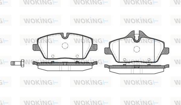 Woking P10313.00 - Komplet Pločica, disk-kočnica www.molydon.hr