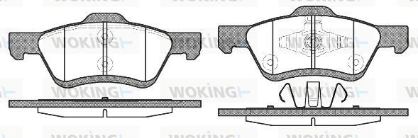 Woking P10243.00 - Komplet Pločica, disk-kočnica www.molydon.hr