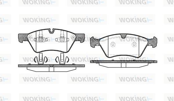 Woking P10793.00 - Komplet Pločica, disk-kočnica www.molydon.hr