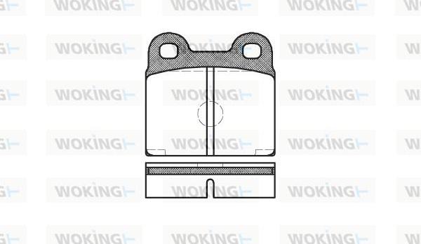 Woking P1073.20 - Komplet Pločica, disk-kočnica www.molydon.hr