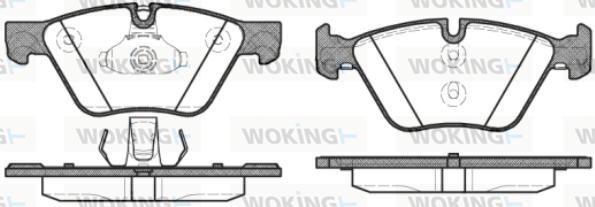 Woking P11523.30 - Komplet Pločica, disk-kočnica www.molydon.hr