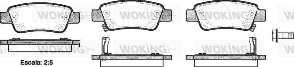 Woking P13903.02 - Komplet Pločica, disk-kočnica www.molydon.hr