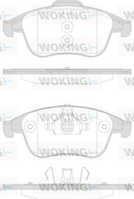 Woking P12503.30 - Komplet Pločica, disk-kočnica www.molydon.hr