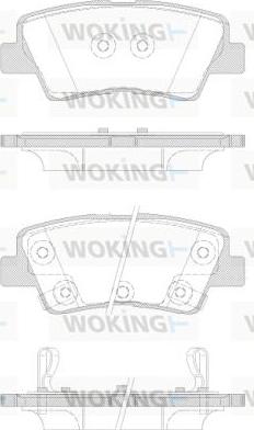 Woking P12623.42 - Komplet Pločica, disk-kočnica www.molydon.hr