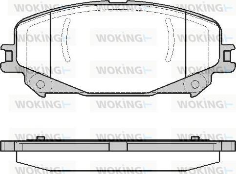 Woking P12183.30 - Komplet Pločica, disk-kočnica www.molydon.hr