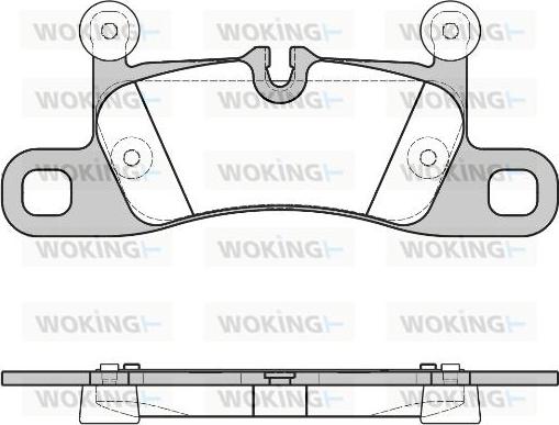 Woking P12793.40 - Komplet Pločica, disk-kočnica www.molydon.hr