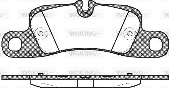 Woking P12793.00 - Komplet Pločica, disk-kočnica www.molydon.hr