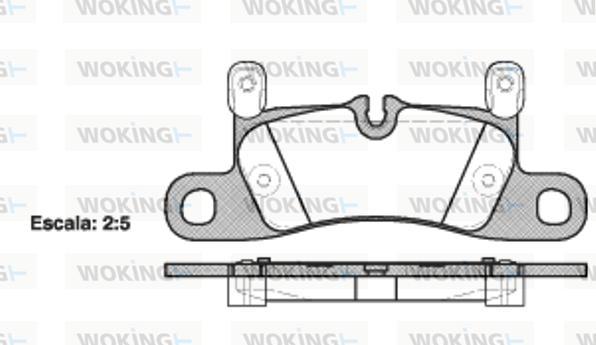 Woking P12793.20 - Komplet Pločica, disk-kočnica www.molydon.hr