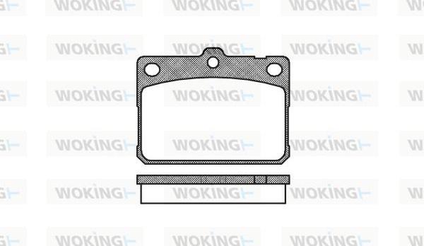 Woking P1793.30 - Komplet Pločica, disk-kočnica www.molydon.hr