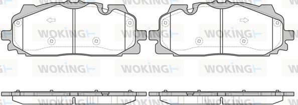 Woking P17673.00 - Komplet Pločica, disk-kočnica www.molydon.hr