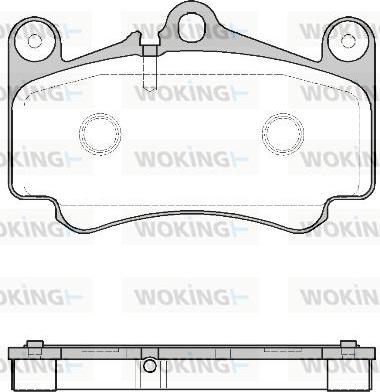 Woking P8813.00 - Komplet Pločica, disk-kočnica www.molydon.hr