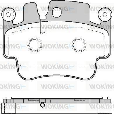 Woking P8823.00 - Komplet Pločica, disk-kočnica www.molydon.hr