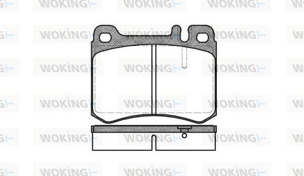 Woking P3603.00 - Komplet Pločica, disk-kočnica www.molydon.hr