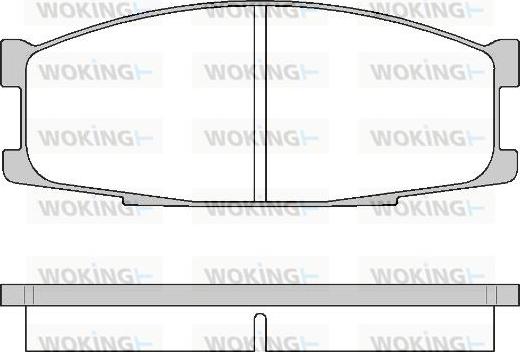 Woking P3833.00 - Komplet Pločica, disk-kočnica www.molydon.hr