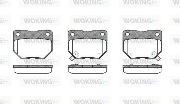 Woking P2653.02 - Komplet Pločica, disk-kočnica www.molydon.hr