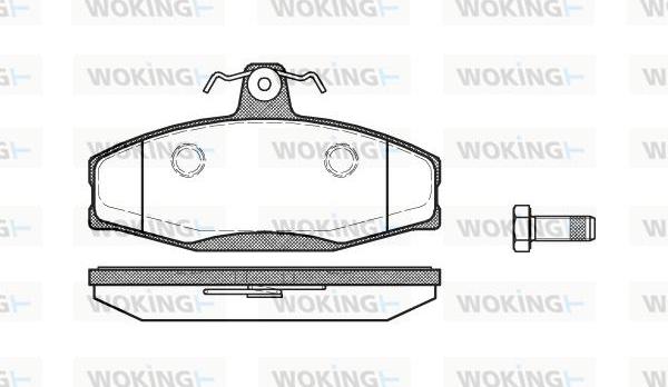 Woking P7203.20 - Komplet Pločica, disk-kočnica www.molydon.hr