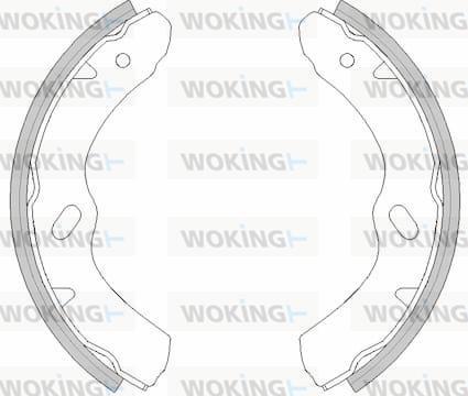 Woking Z4458.00 - Kočiona obloga www.molydon.hr