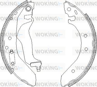 Woking Z4400.00 - Kočiona obloga www.molydon.hr