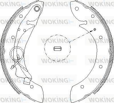 Woking Z4419.00 - Kočiona obloga www.molydon.hr