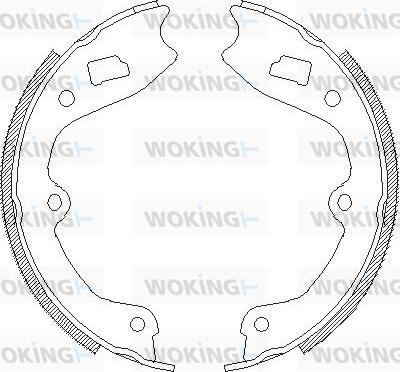 Woking Z4410.00 - Kočiona obloga www.molydon.hr