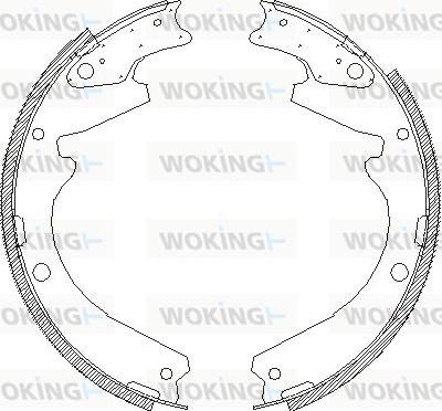 Woking Z4424.00 - Kočiona obloga www.molydon.hr