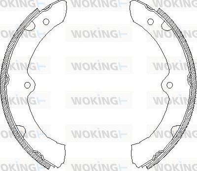 Woking Z4428.00 - Kočiona obloga www.molydon.hr