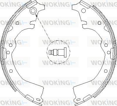 Woking Z4427.00 - Kočiona obloga www.molydon.hr