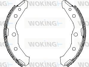 Woking Z4547.00 - Kočiona obloga www.molydon.hr