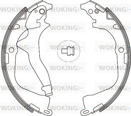 Woking Z4648.00 - Kočiona obloga www.molydon.hr