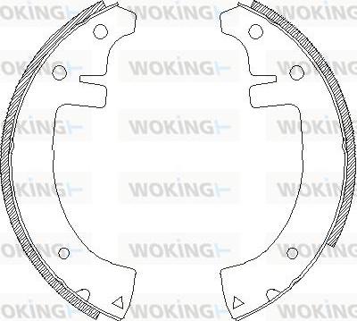 Woking Z4653.00 - Kočiona obloga www.molydon.hr