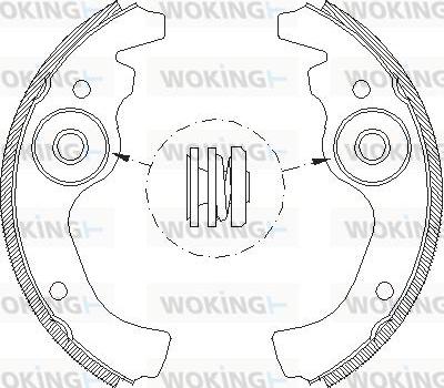 Woking Z4611.00 - Kočiona obloga www.molydon.hr