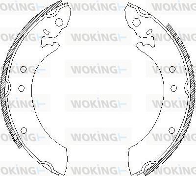 Woking Z4618.00 - Kočiona obloga www.molydon.hr