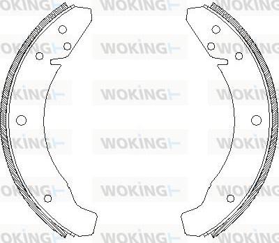 Woking Z4683.00 - Kočiona obloga www.molydon.hr