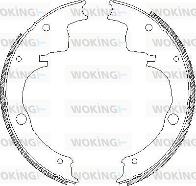 Woking Z4624.00 - Kočiona obloga www.molydon.hr