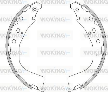 Woking Z4623.00 - Kočiona obloga www.molydon.hr