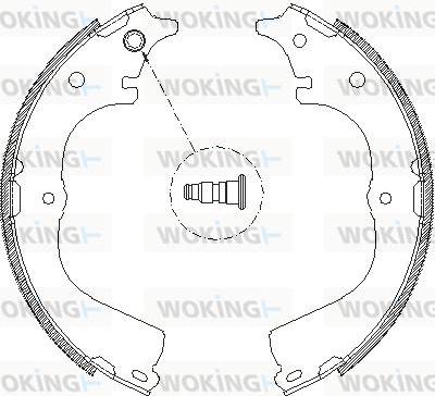 Woking Z4678.00 - Kočiona obloga www.molydon.hr