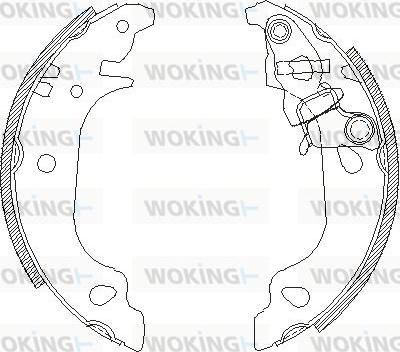 Woking Z4099.01 - Kočiona obloga www.molydon.hr