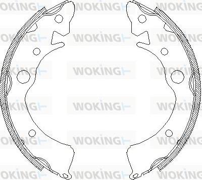 Woking Z4096.00 - Kočiona obloga www.molydon.hr