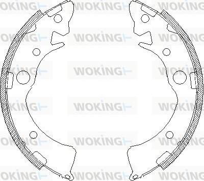 Woking Z4096.01 - Kočiona obloga www.molydon.hr