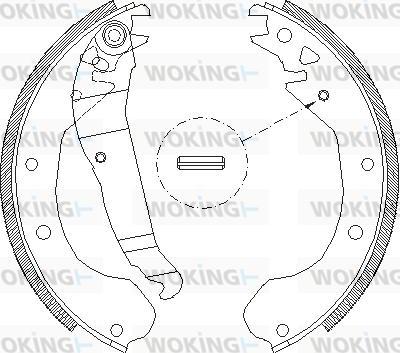 Woking Z4090.00 - Kočiona obloga www.molydon.hr