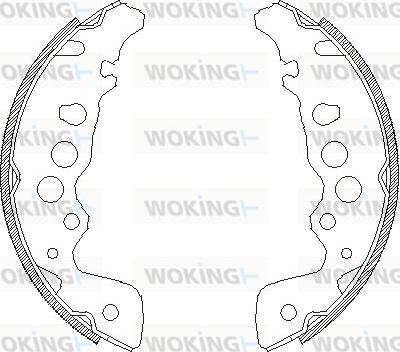 Woking Z4049.00 - Kočiona obloga www.molydon.hr