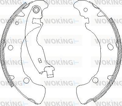 Woking Z4041.00 - Kočiona obloga www.molydon.hr